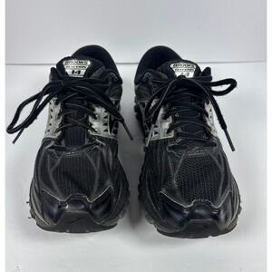 Brooks Glycerin 14 Mens Running Shoes Black Silver 1102361D002 Size 8 Medium D